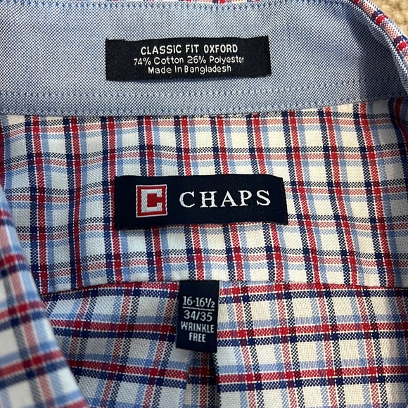 Men’s Chaps Button Down - Picture 2 of 2